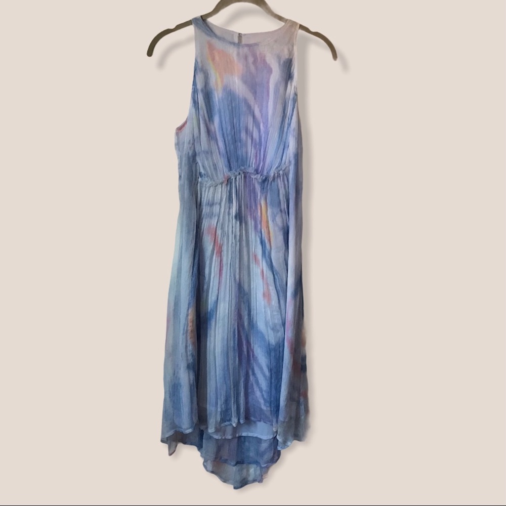 Sundance watercolor sleeveless dress